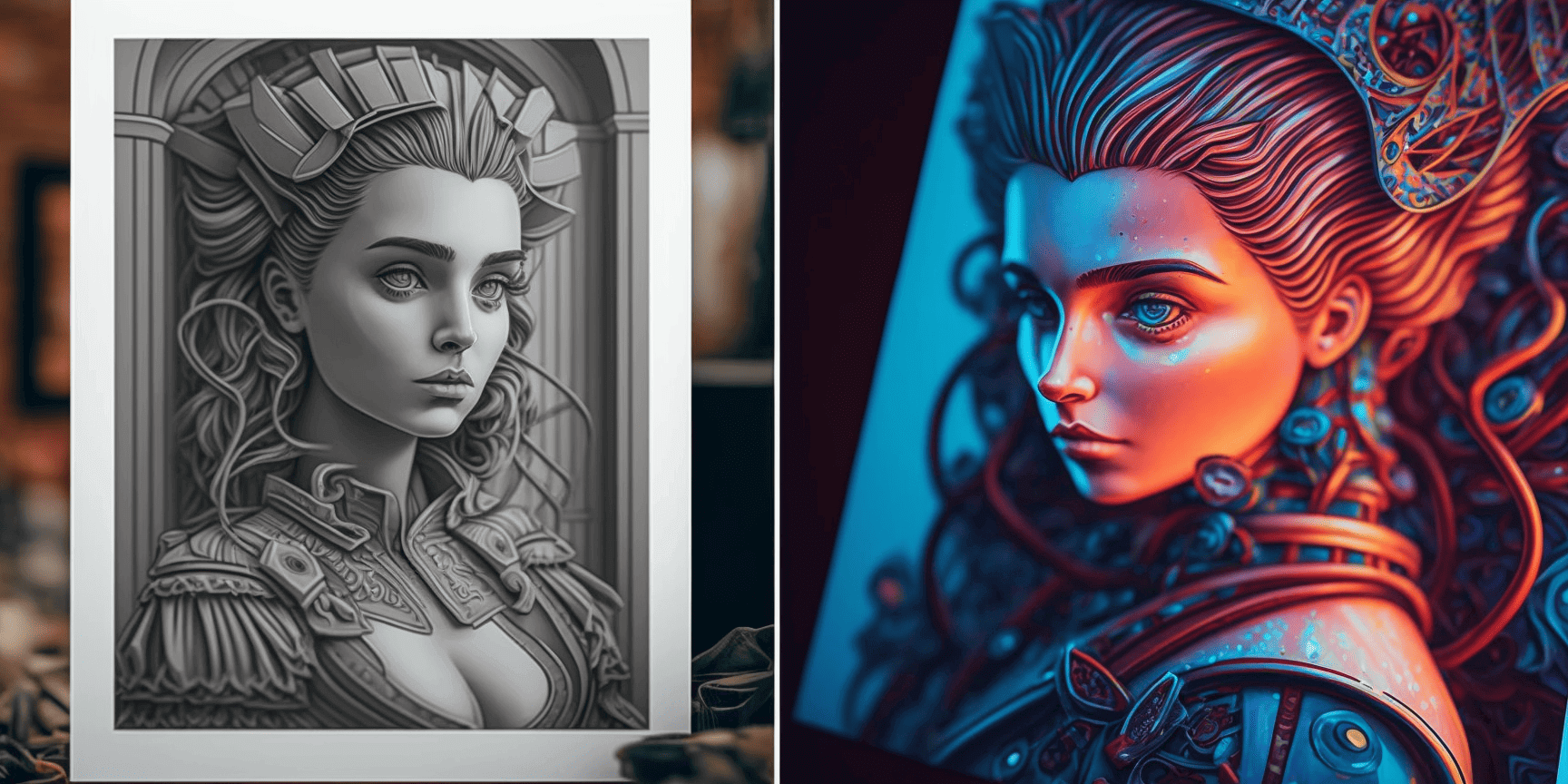 אומנות Midjourney (מידג'ורני)